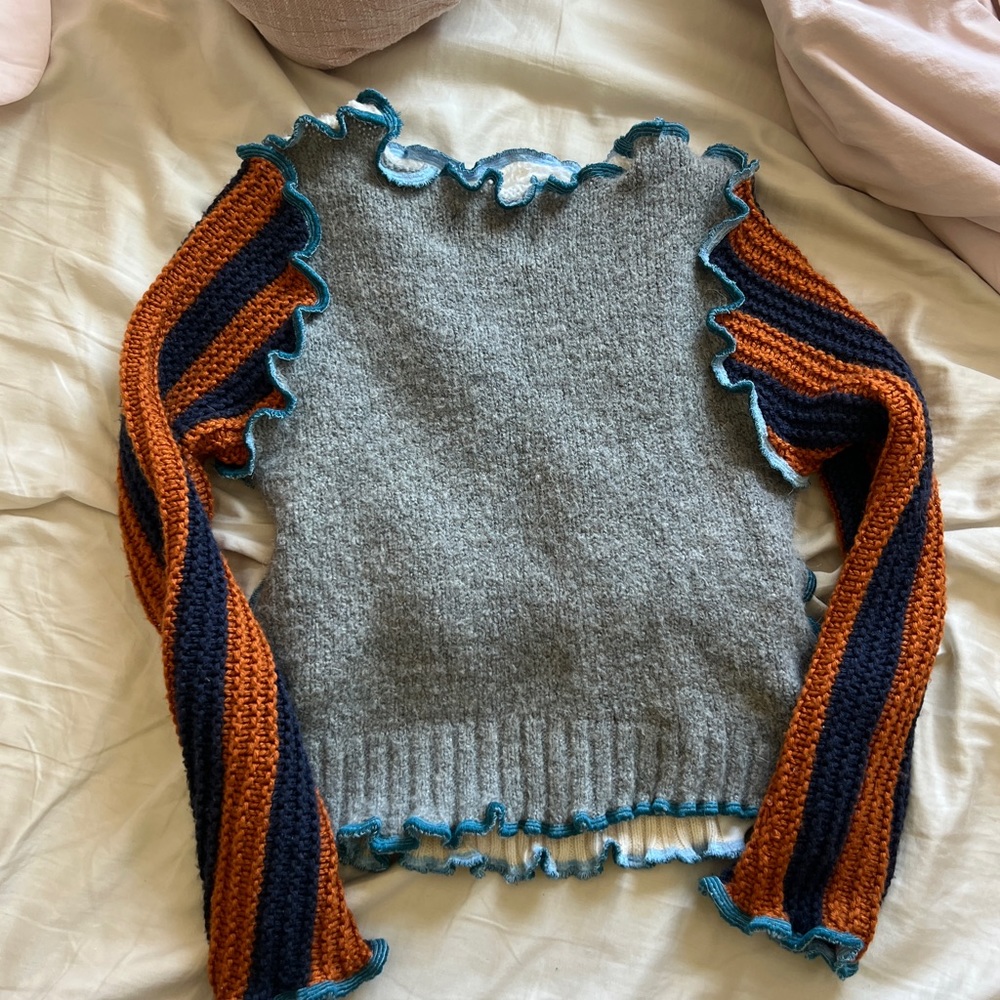rua carlota patchwork sweater - Picture 3 of 4